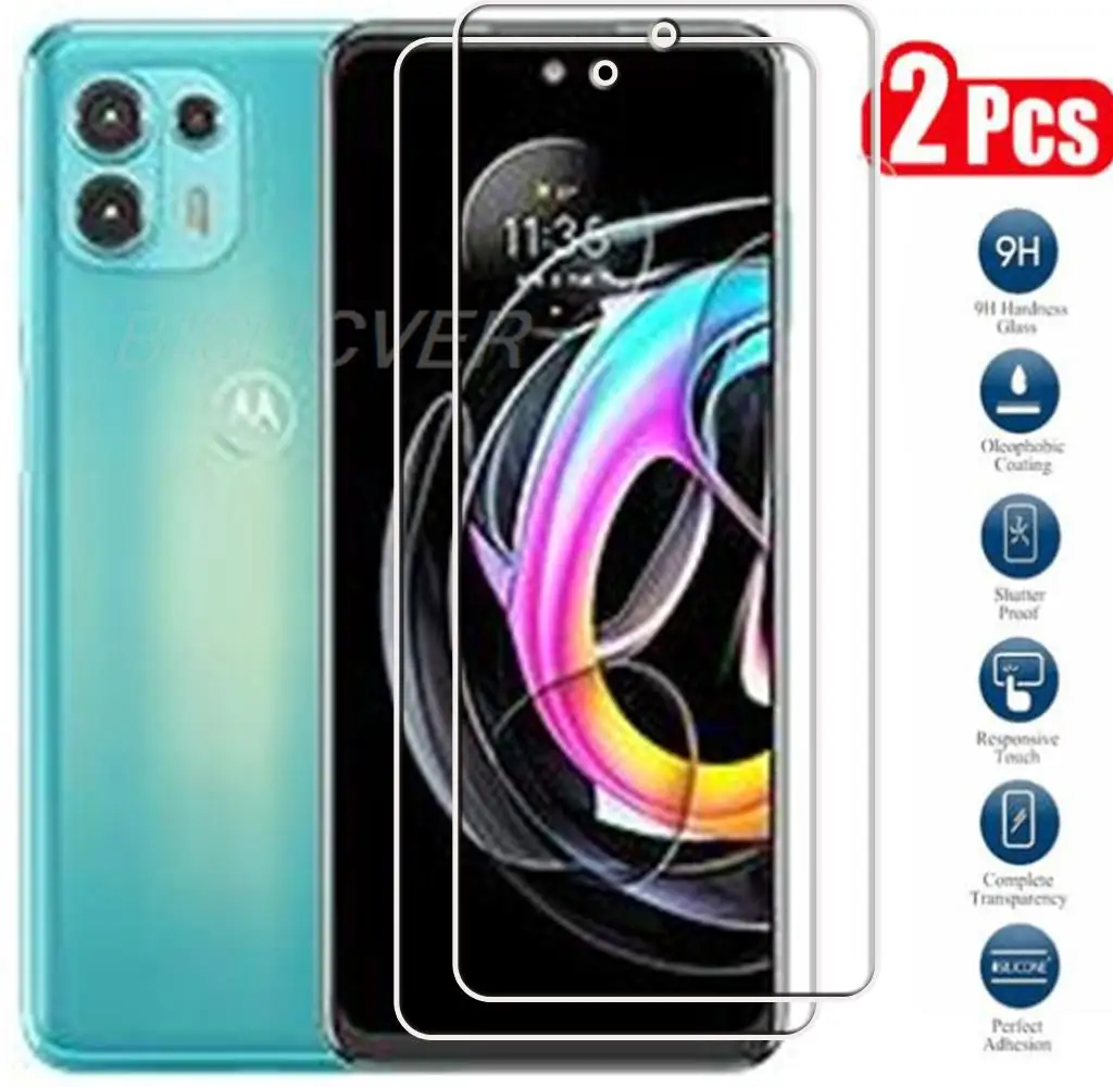 

Закаленное стекло для Motorola Edge 20 lite 6,7 дюйма XT2139-1, защитная пленка, Взрывозащищенная защита экрана на Edge Fusion Glass