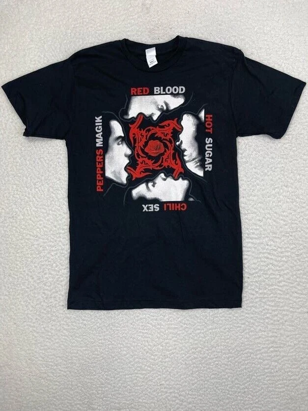 La Maglietta Core Da Uomo Red Hot Chili Pepper Cotton Black S Maniche Lunghe O Corte