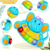 Baby Piano Toys, Elephant Music Baby Toys 18 Months Early Learning Educational Piano Keyboard Baby Toys For Baby Girls Piano Toy 2