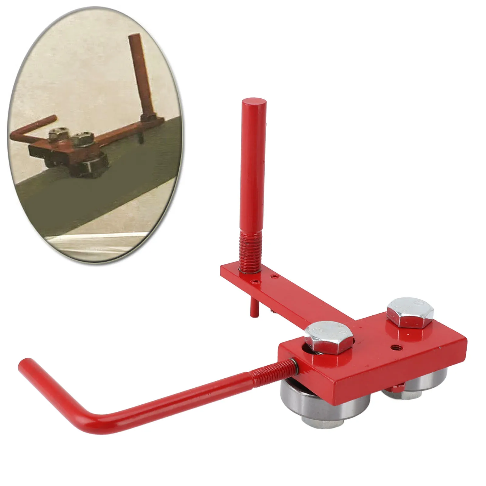 Chainsaw Bar Repair Tool Chainsaw Bar Closing Tool High Strength Cast Iron Aluminum Accurately Adjust for Chain Grinding
