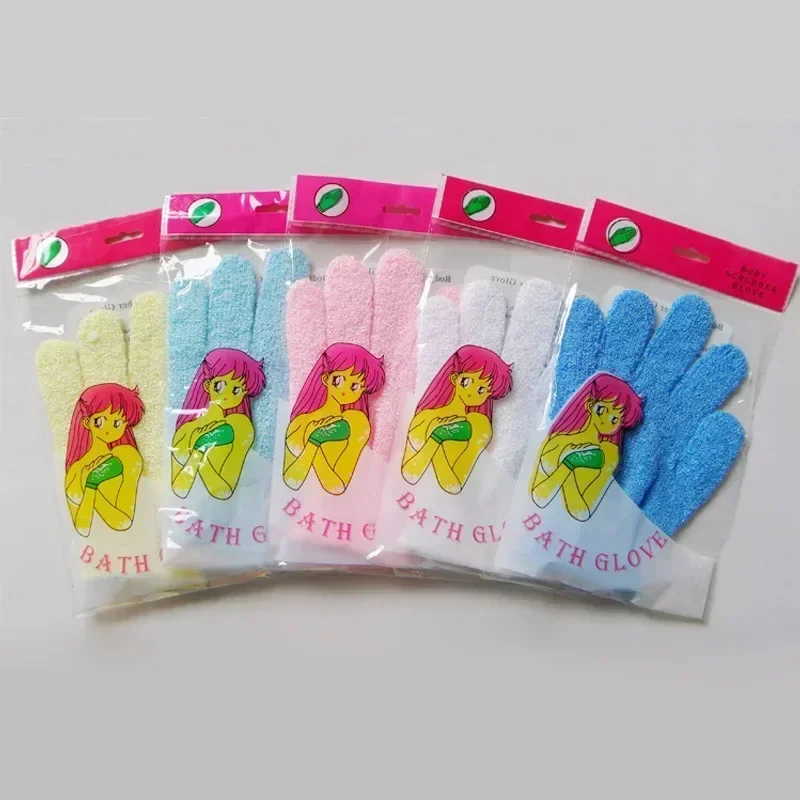 3/1PCS Exfoliating Gloves Bath Sponge Body Dead Skin Remover Bathroom Shower Brush Massager Scrub Exfoliator Magic Bathing 4