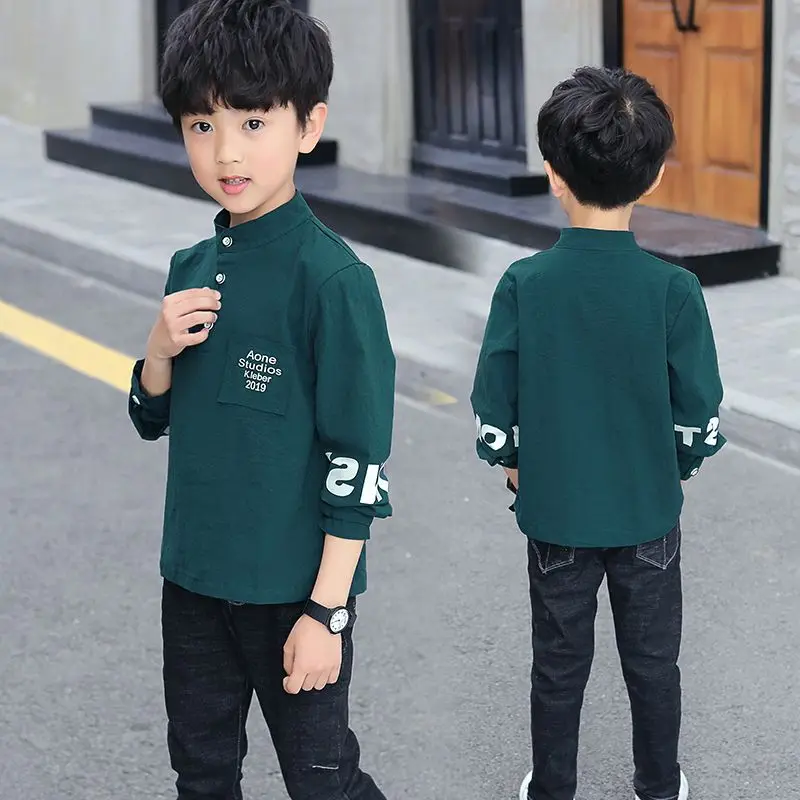 Camiseta Infantil Vintage De Lino – Manga Larga, Cuello V Con Tirantes, Estilo Medieval O Renacentista