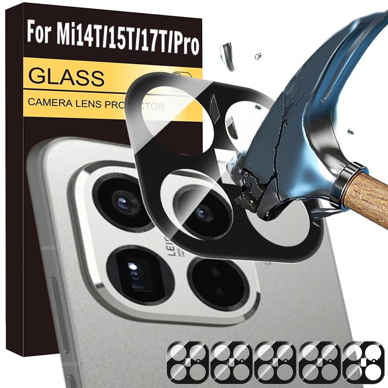 Anti-Scratch Camera Screen Protector - Tempered Glass Lens Film (1/5 Pack)