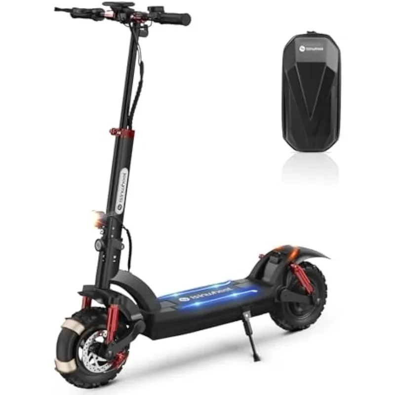 

isinwheel GT2 Electric Scooter Adults 11" Off Road Tires, 1000W Motor E-Scooter Up to 28 Miles Long Range, 28 MPH Top Speed