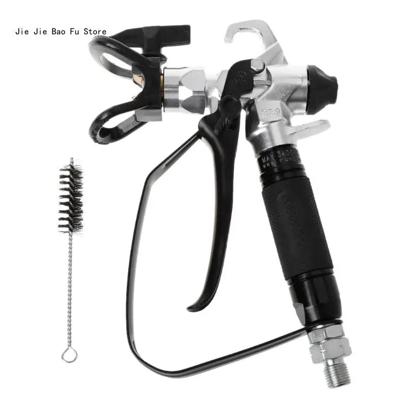 

E8BD 3600PSI Airless Paint Spray Gun For Wagner Sprayers With 517 Tip Nozzle Tools
