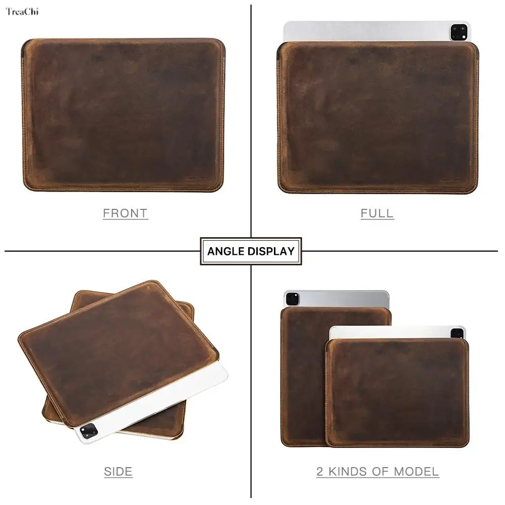 Housse en cuir iPad Mini 6 5 4 couleurs personnalisées tannées à