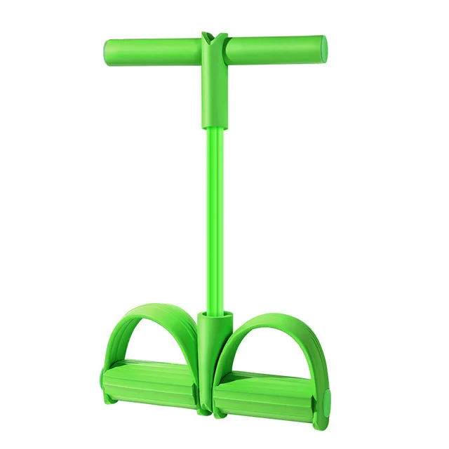 4 Tube Pedal Exerciser Pull Ropes Exerciser Rower Belly Resistance Band Home Gym Sport Training Pedal Elastic Bands Fitness 2
