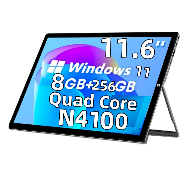 11.6 INCH 16GB RAM 512GB ROM 64 Bit Pad1162 WINDOWS 11 Intel Celeron N4100 CPU 1920 x 1080 Pixel Quad Core WIFI HDMI-Com