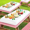 White PVC Aerated Floating Raft on Water Fun Outdoor Pool Party Pool Inflatable Freezer Frozen Beverages Fruits Inflatable Tray 4
