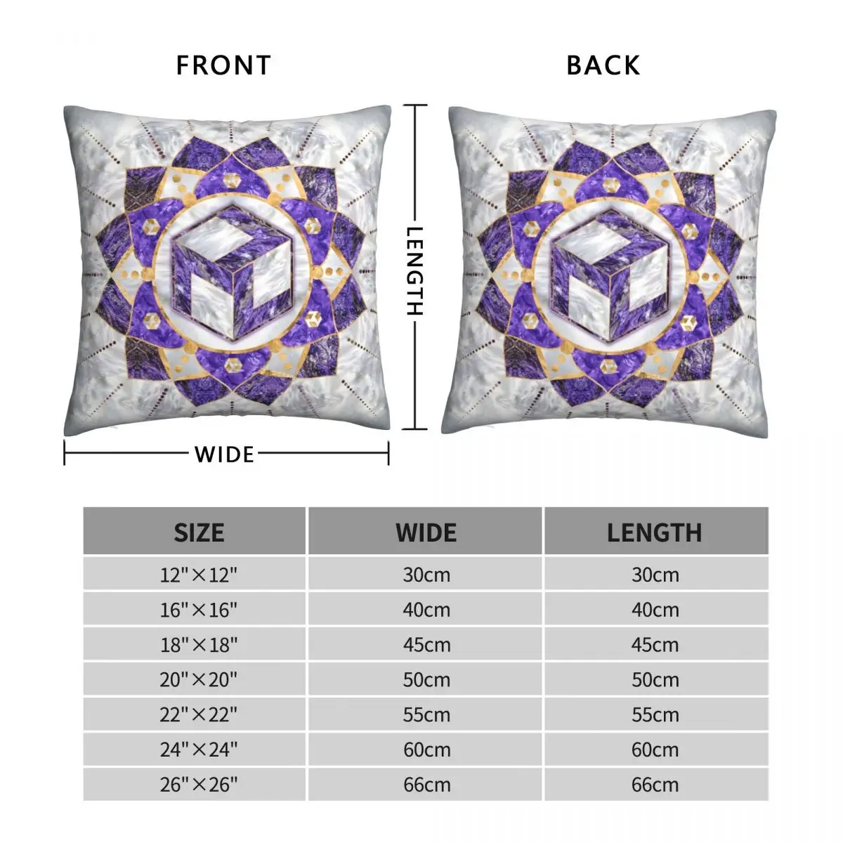 Antahkarana In Lotus Mandala Pillowcase Polyester Linen Velvet Creative Zip Decor Throw Pillow Case Home Cushion Cover Wholesale 2