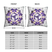 Antahkarana In Lotus Mandala Pillowcase Polyester Linen Velvet Creative Zip Decor Throw Pillow Case Home Cushion Cover Wholesale 2