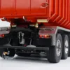 Toucan Metal 1/14 RC Hydraulic Dumper 8x8 Roll Off Dump Truck 3363 Rear Axle Steering Remote Control Tipper Light Sound System 6