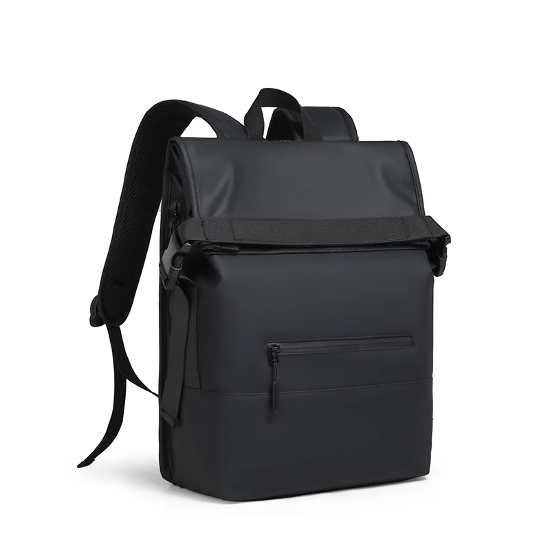 Men's travel backpack, 17 inch laptop bag with multiple pockets, adjustable shoulder straps, stylish appearance