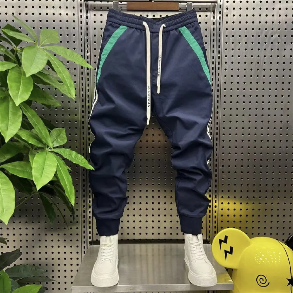 Newest Outdoor Jogger Sweatpants Fashion Striped Trousers High