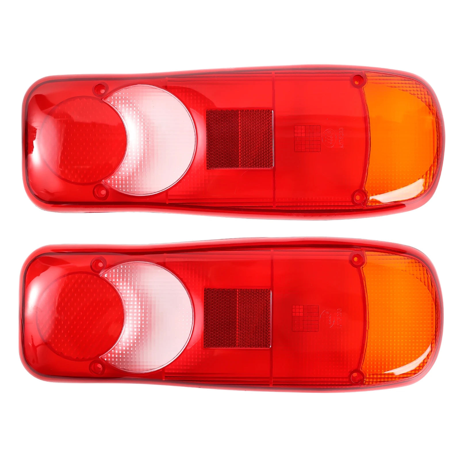 2Pcs 트럭 테일 라이트 커버 하우징 트레일러 LF45 LF55 Cabstar Renault Master Volvo Opel Vauxhall Peugoet Citroen Fiat Ducato