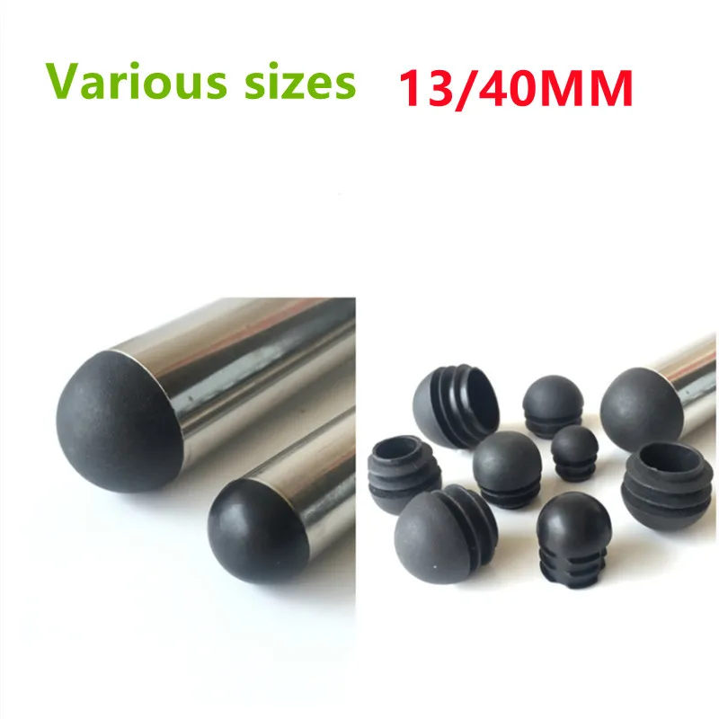 plastic Chair Leg Caps Non-slip Silent Round Table Foot Dust Cover Floor Protector Pads Pipe Plugs Furniture Feet 13/40MM chair leg caps chair leg protector furniture foot protector furniture leg pads furniture foot pads furniture leg caps pipe plugs rubber furniture feet pads furniture feet