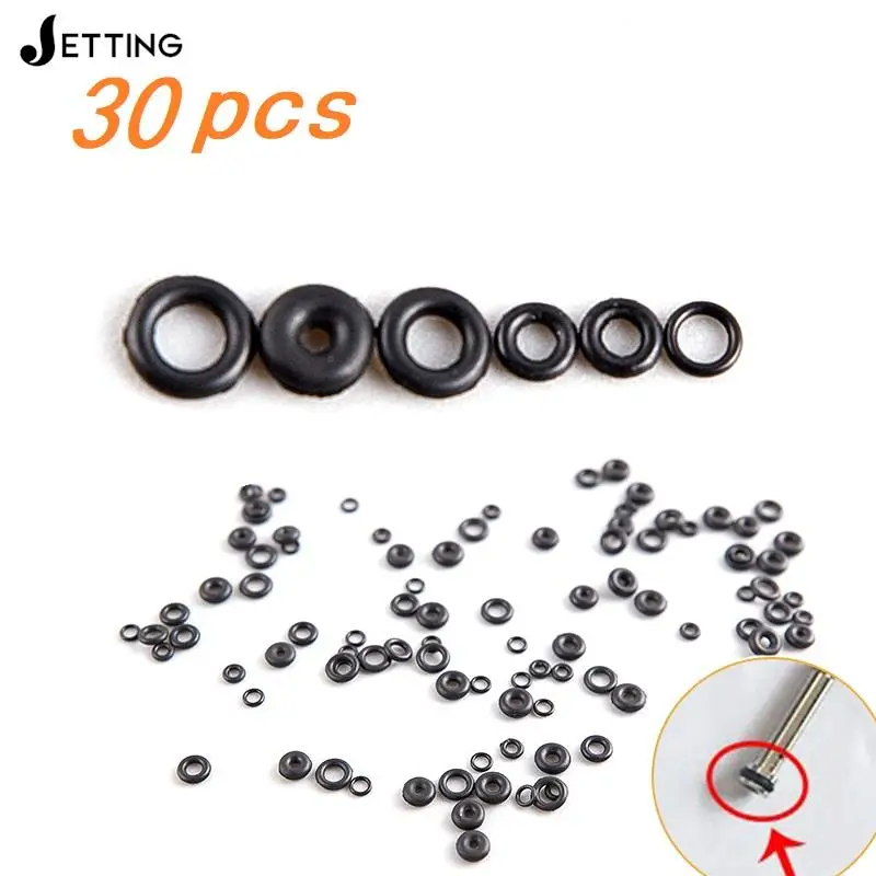 30 Pz/Lotto Guarnizione In Gomma O-Ring Guarnizione Guarnizione Kit Per Accendini Dupont Accendini Gas Resistente All'Olio Impermeabile Riparazione Ag