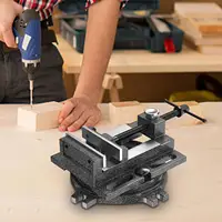 Drill Press Vise with Swivel Base Heavy Duty Vice Clips Bench Clamp Vise for Workshop Home Milling Machine Factory DIY Project 1