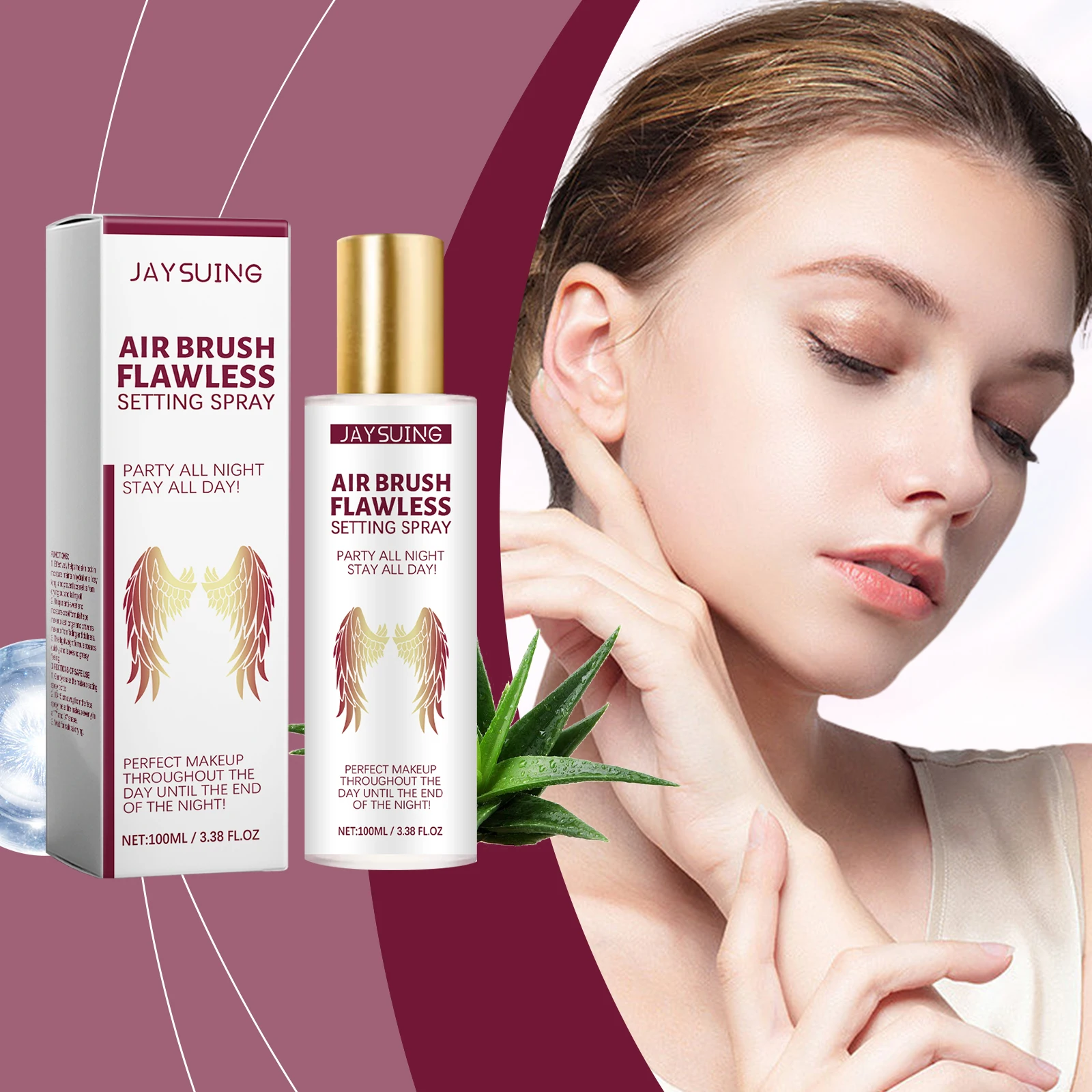 Moisturizing Setting Spray Face Make up Waterproof Lasting  Matte Natural Refreshing Oil Control Foundation Makeup Fixer Spray