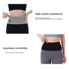 Multifunctional Knit Breathable Concealed Waist Bag Slim Thin Waist Pack With Hanging Hook Lightweight Packet For Riding Fitness 5