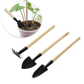 Mini Gardening Tools Set, 3-Piece Succulent Gardening Tool Set,  Stainless Steel Mini Shovel, for Succulents, Plants, Outdoor.