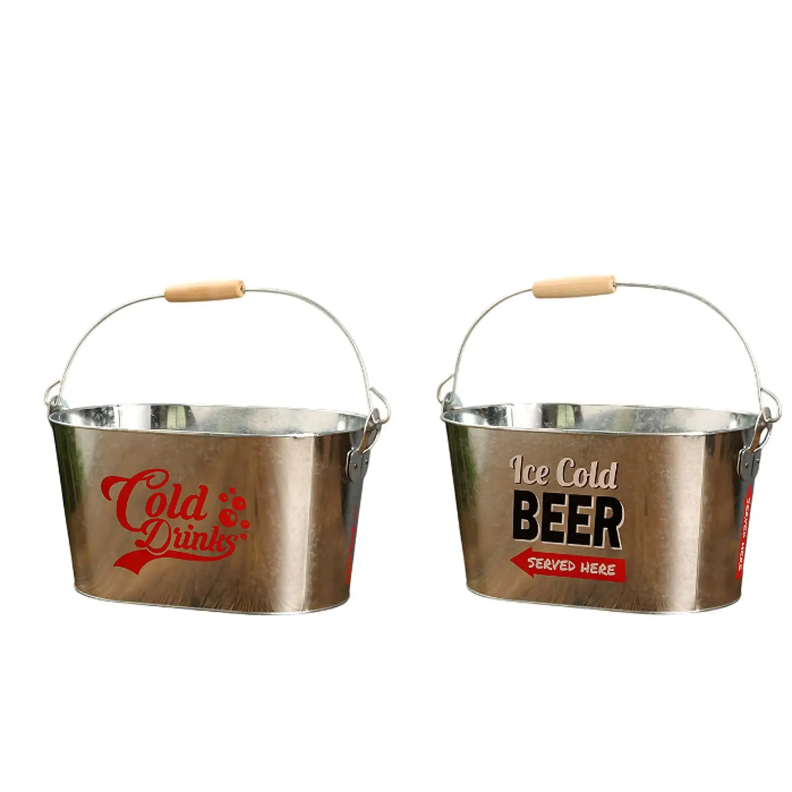 Ice Bucket with Handle Heavy Duty for et Chilling Juice Summer Vacation