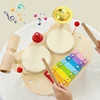 Children Wooden Montessori Musical Toys Percussion Musical Instrument Piano Musical Learning Infant Sensory Education Kids Toys 2
