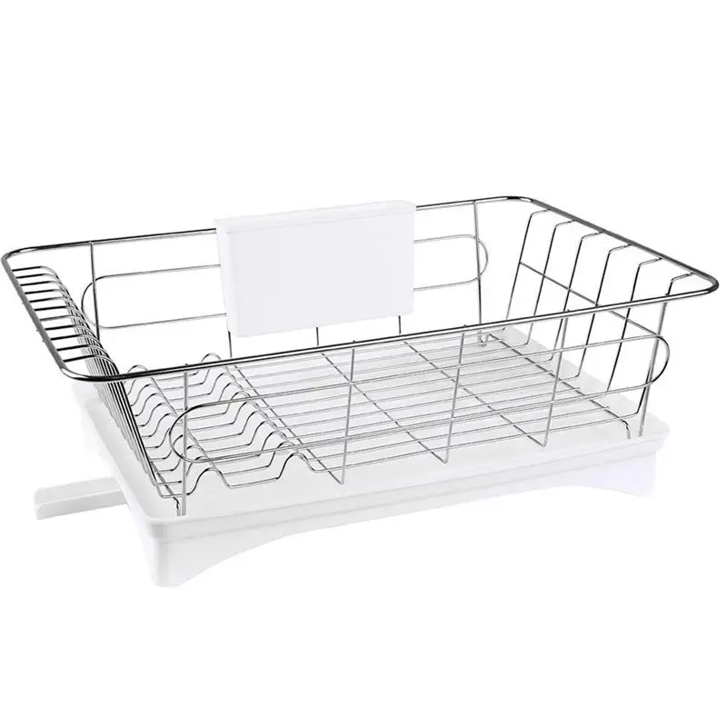 

1 Set Dish Plate Draining Rack Dish Drying Rack Dish Drainer Shelf Dish Drainer Tray Kitchen Dish Rack Utensil Holder Drainer