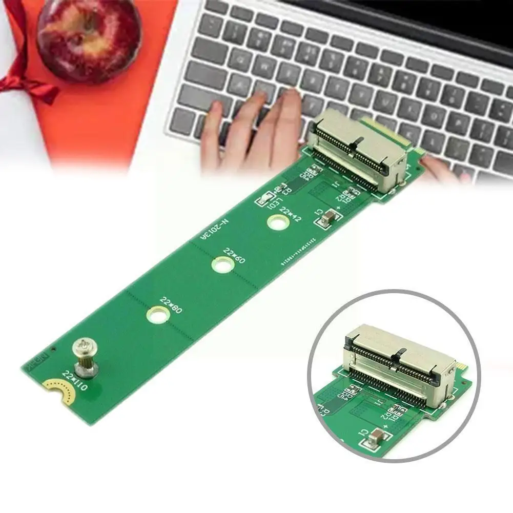 Плата преобразователя для компьютера Air Pro 12 + 16 pin Ssd на M.2 M (ngff) Pci-e |