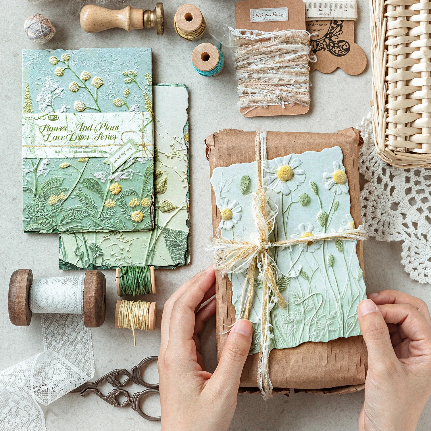 Vintage Texture Paper Set 2