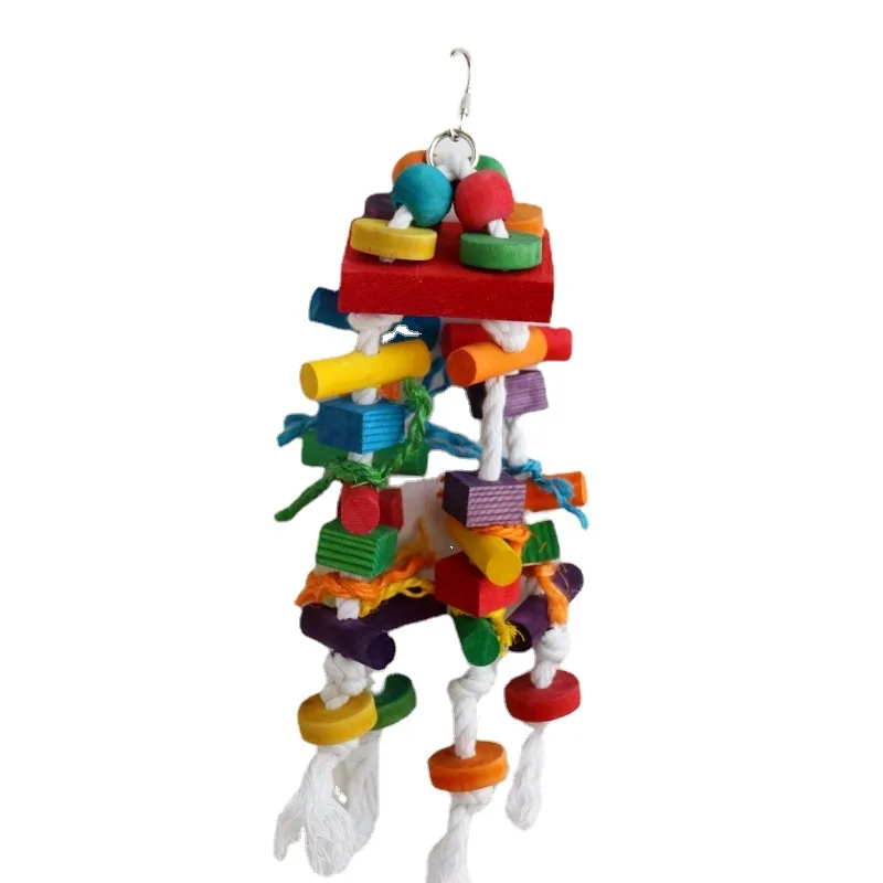 Parrot Colorful bite toys 5