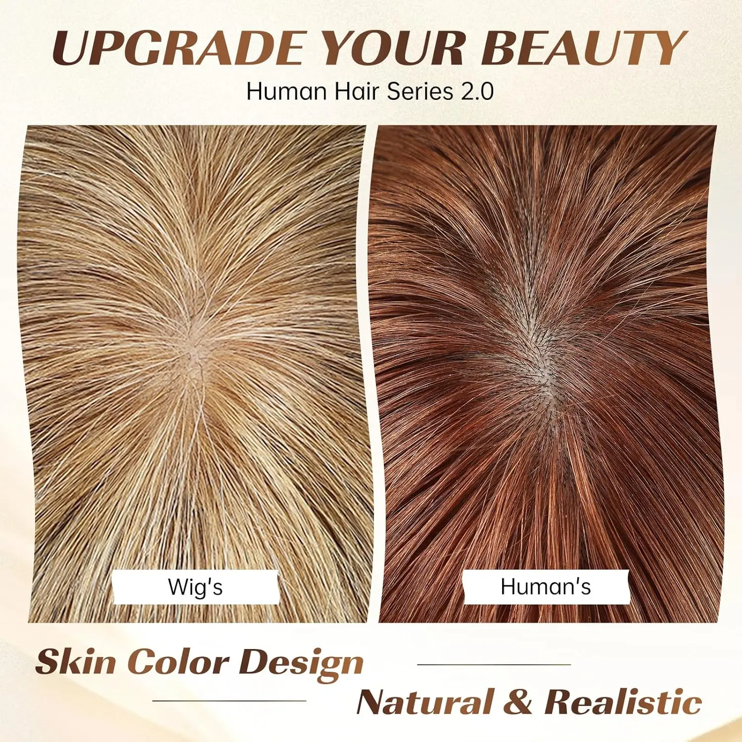 옴브레 골든 브라운 인모 가발 100% 레미 인모 가발 10인치 밥 블론드 브라운 내추럴 소프트 데일리 여성용 앞머리 있는 가발