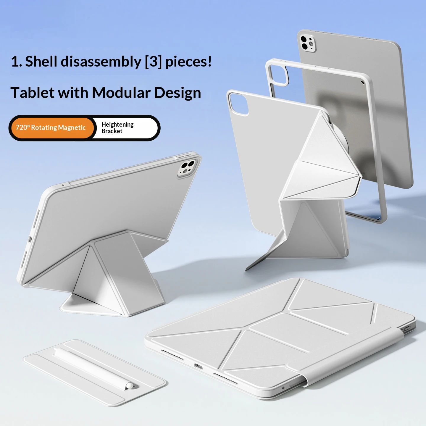 Premium Protective Tablet Case - Sleek and Durable Design, 11-Inch and 10.9-Inch Support