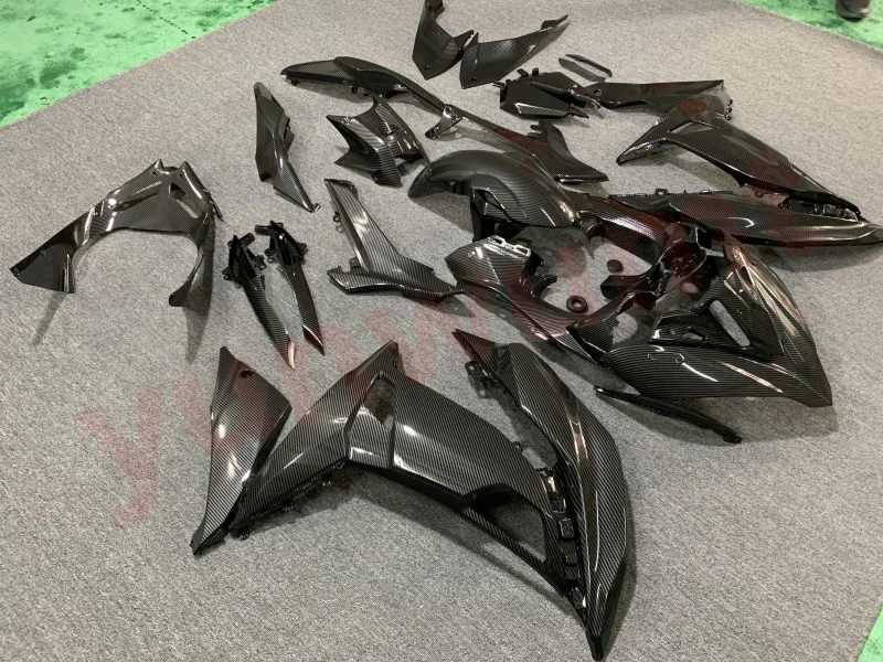 Motorcycle ABS Full Fairings kit NINJA650 17 18 19 NINJA 650 ER6F Bodywork Fairing kits set carbon fibre