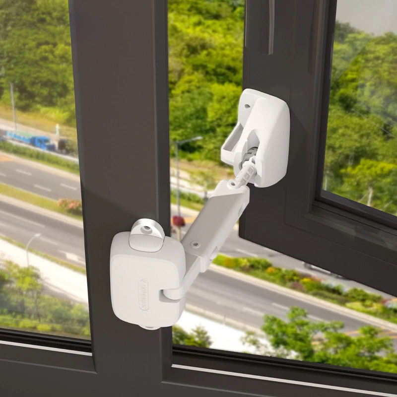 ChildProtectionWindowRestrictorAdjustableWindowLockABSChildSafetyStopperFalling