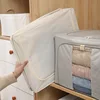 3760 Pants Clothes Storage Box Fabric Clothes Fitting Box Folding Storage Basket Wardrobe Oxford Cloth Bainer Household 2