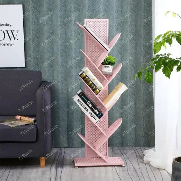 *Tree bookshelf, wrought iron office shelf