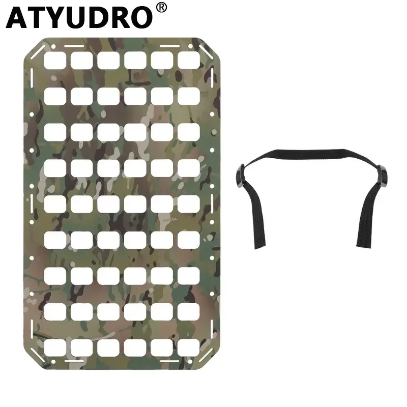 

ATYUDRO Tactical Storage Plate 11*18.5 Inch CS Shooting Wargame Molle System Paintball Accessories Hunting Outdoor Equipment