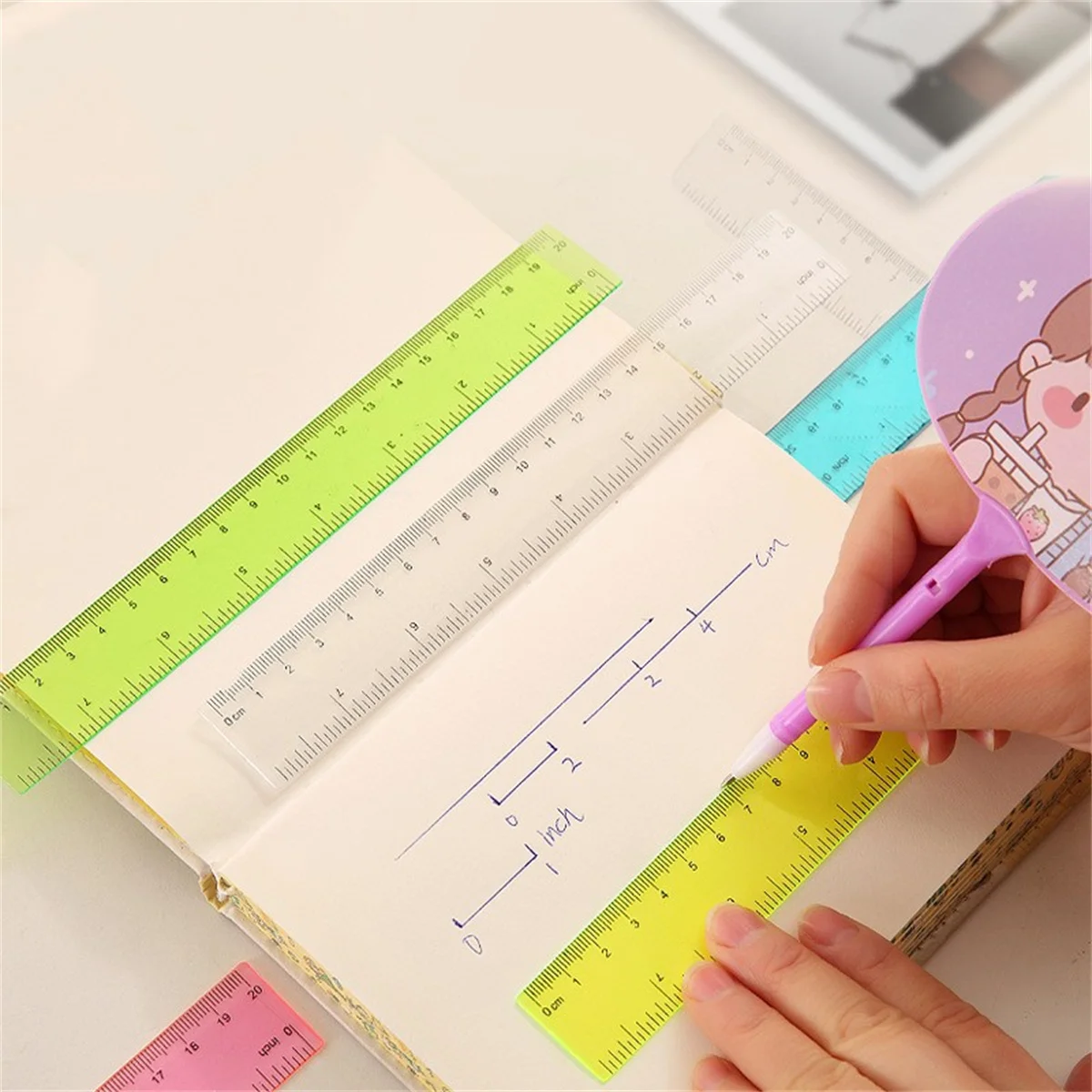 Ruler Set 1 Set ruler set drawing ruler plastic ruler