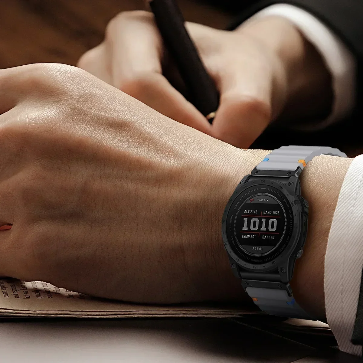 Enhanced Silicone QuickFit Watchband Bracelet