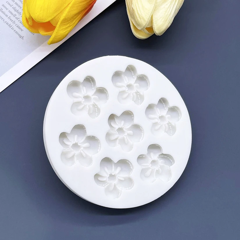 Flower Rose Silicone Mold for Resin Craft Fondant Chocolate Candy Sugarcraft Baking Mou... - SKU FRSM0913 - UGI Packaging