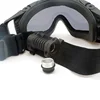 FMA Cooler Fan Version Black Tactical   Glasses SI-Ballistic Goggle 5