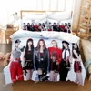 Kpop BABYMONSTER Bedding Set Duvet Cover Bed Set Quilt Cover Pillowcase Comforter king Queen Size Boys Adult Bedding Set 6
