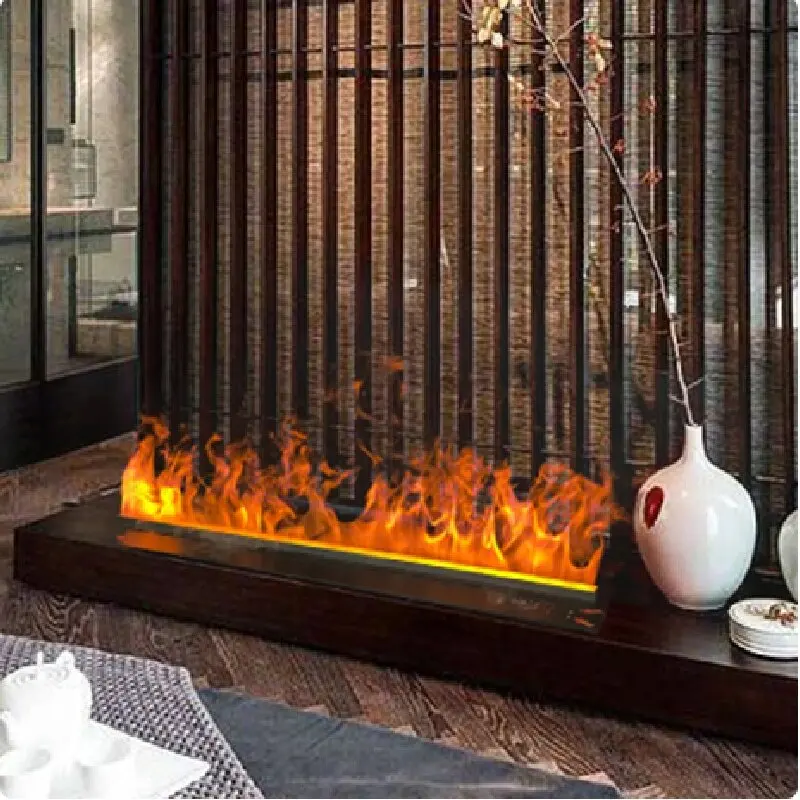 1200mm 3D Atomization Fireplace Embedded Fireplace Simulation Flame Indoor Household Decoration Electric Water Steam Humidifier
