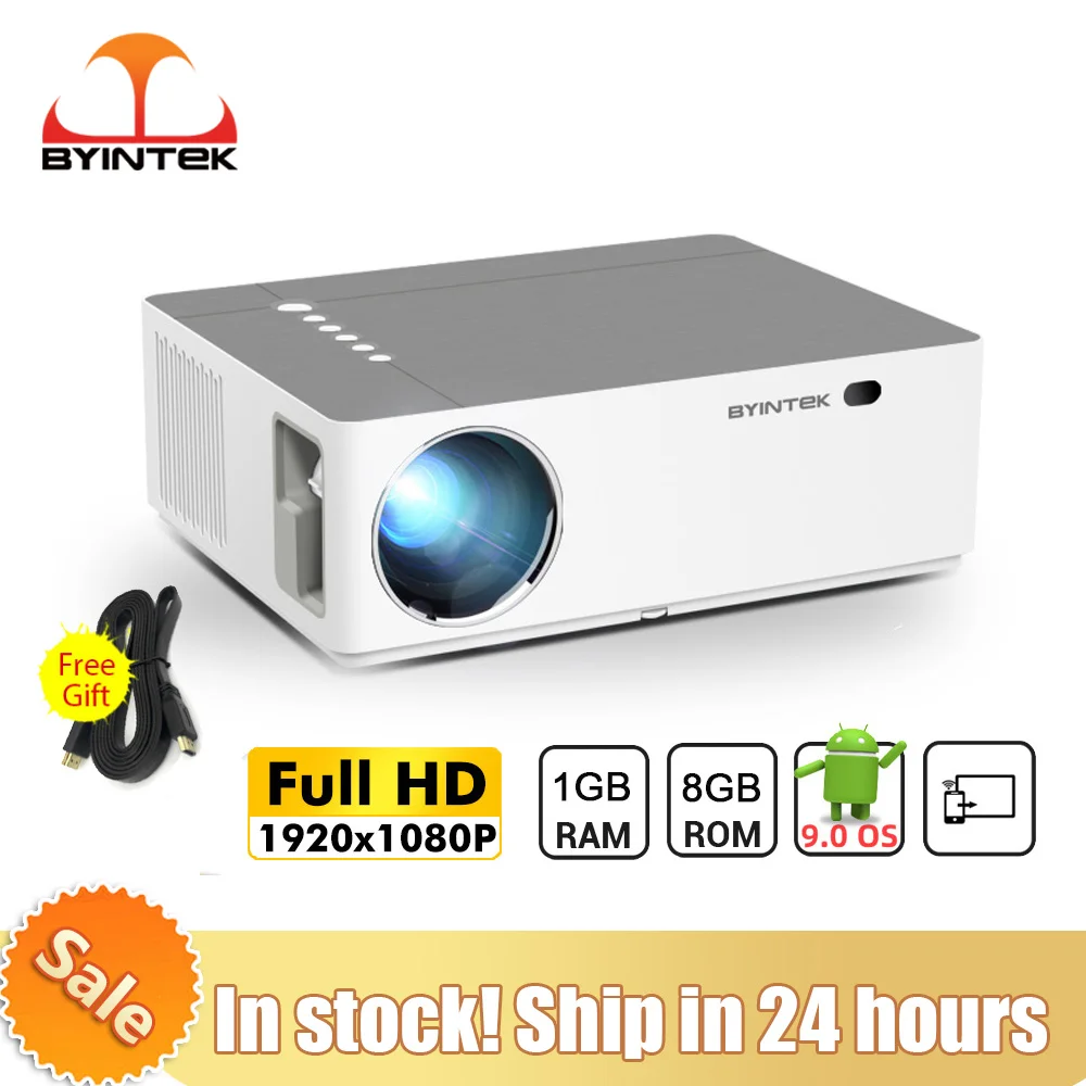 BYINTEK K20 Android Projector Wifi Full 