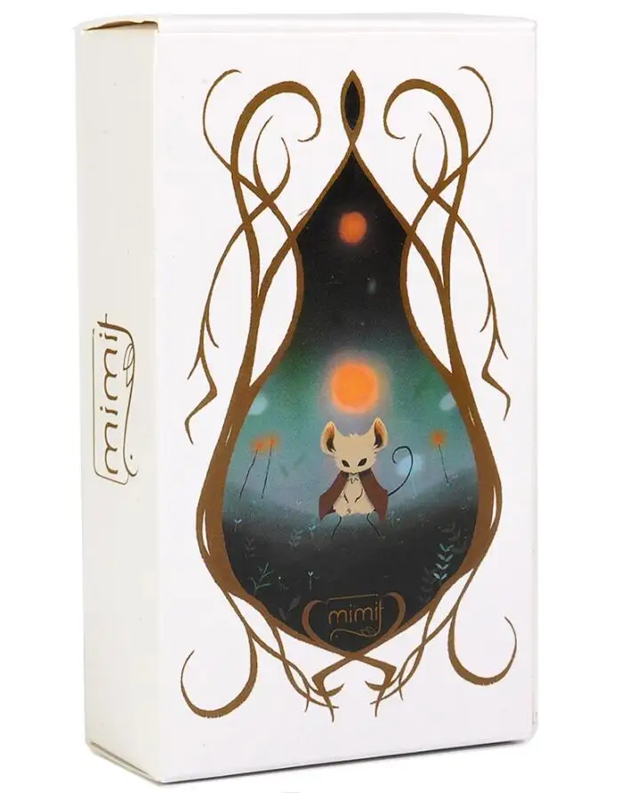 Mazo De Tarot Prisma Visions, 78 Cartas, En Caja De Hierro, Con Guía, Para Adivinación Y Colección