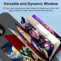 Smart NFC E-Ink Screen Phone Case For iPhone 17 16 15 14 13Pro Max 16/17 Plus Display Shockproof Protective Cover Photo Custom 5