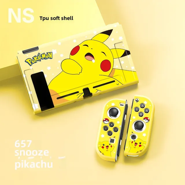 Nintendo Switch protective case manufacturer TPU soft case SWITCH color case customization game console protective case 3