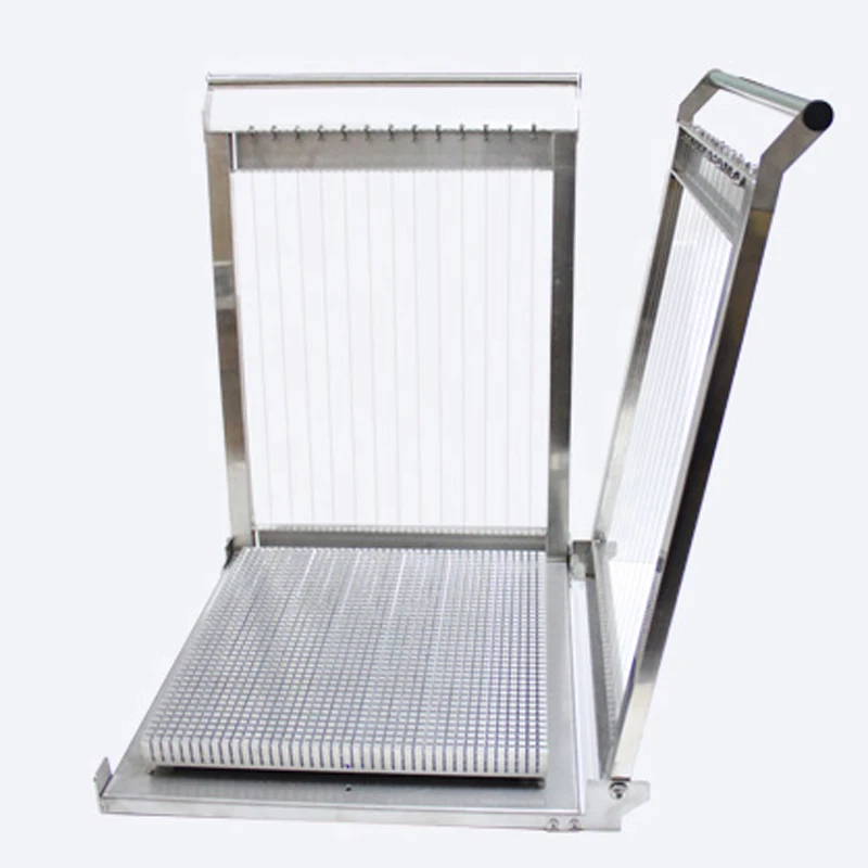 300*300mm Manual Caker Chocolate Cutting Machine, Stainless Steel Bar Cutter Chocolate Guitar Soft Sweets Cutter 4
