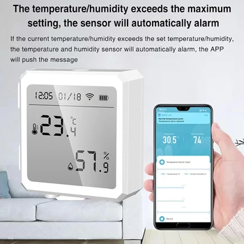 WiFi Intelligent Temperature and Humidity Sensor